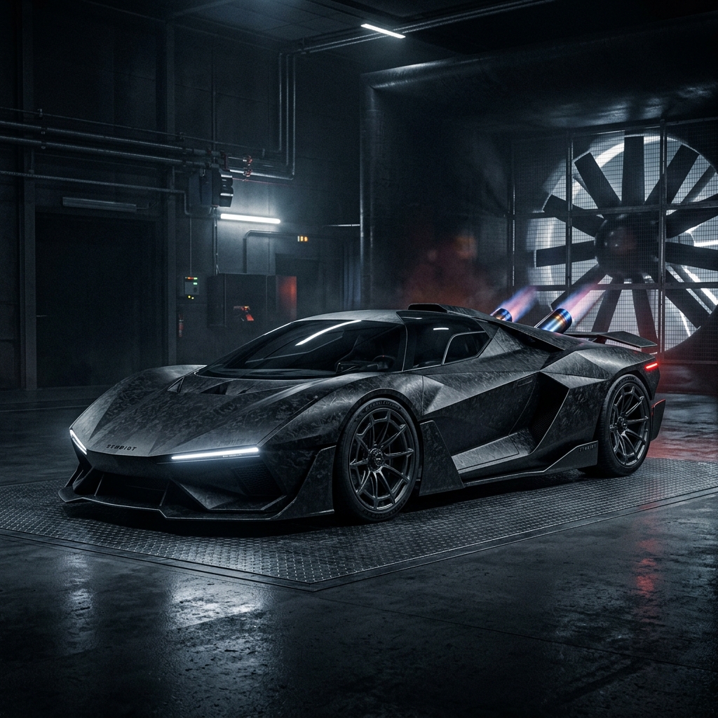 Rezonart Symbiot Concept Hypercar Front 3/4