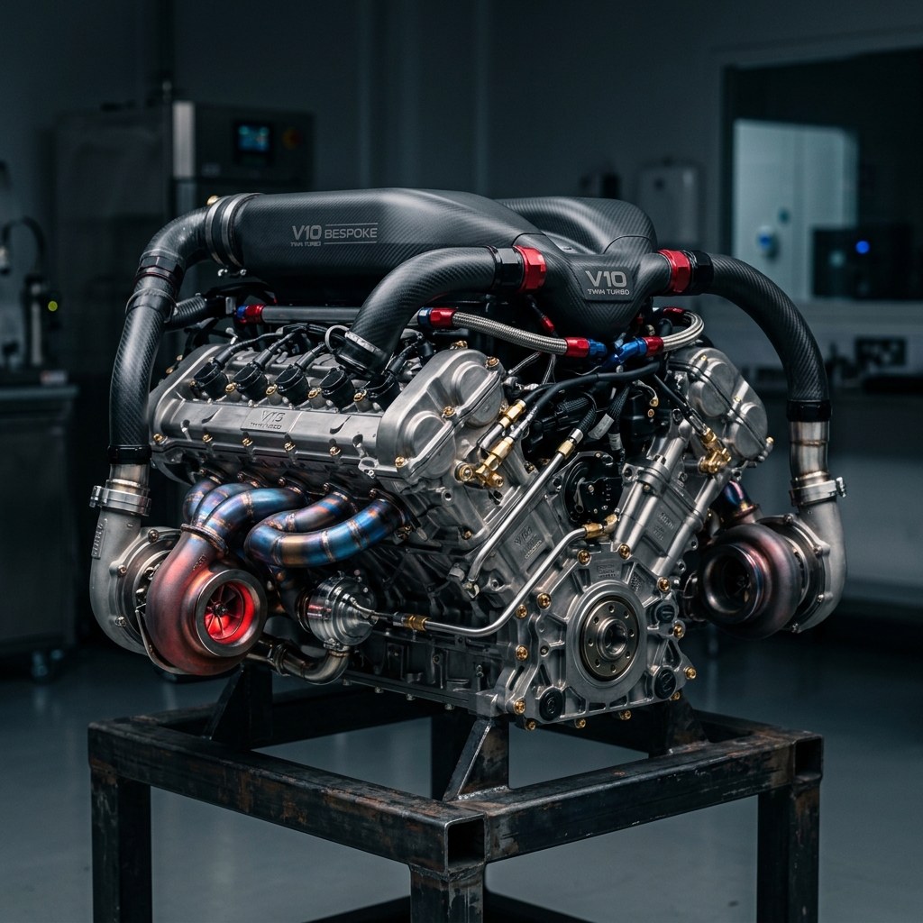 V10 Twin Turbo Engine